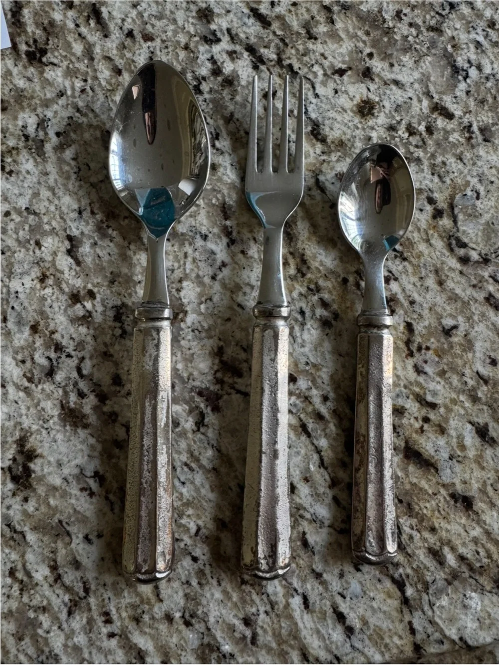 Vintage Silver-Plated Flatware Set -